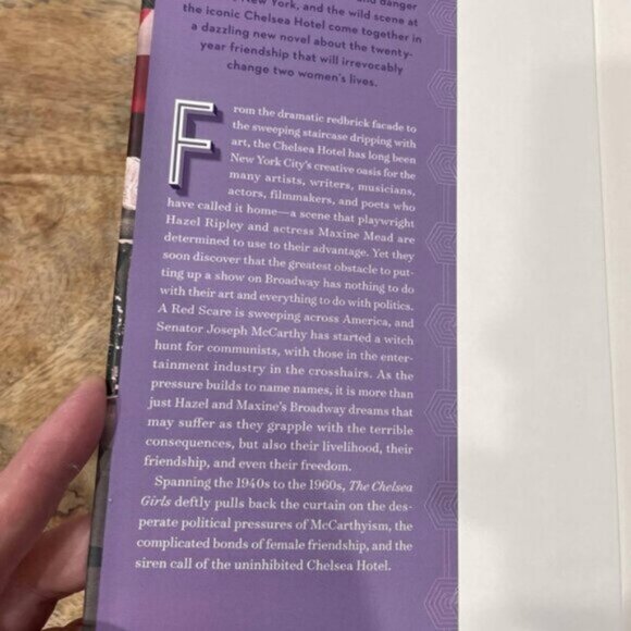 5/$20 NEW The Chelsea Girls: A Novel by Fiona Davis-Book - Picture 2 of 4